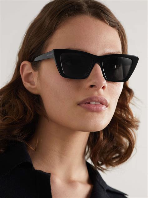 ysl sunglasses mica cat eye|ysl sunglasses women's.